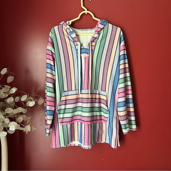 MISSLOOK Tops - MISSLOOK Multicolor Hoodie